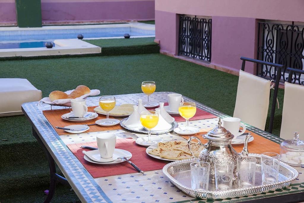 الشقق الفندقية مراكشفي  Dar Mezouar المظهر الخارجي الصورة